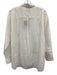 Tuckernuck Size M White Cotton Long Sleeve Button Down Top White / M