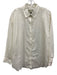 Tuckernuck Size M White Cotton Long Sleeve Button Down Top White / M