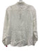 Baird McNutt for J. Crew Size 8 White Linen Long Sleeve Button Down Top White / 8