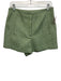 Veronica Beard Size 6 Green & Cream Rayon Blend Tweed High Rise Pockets Shorts Green & Cream / 6