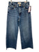 Kut From The Kloth Size 0 Medium Wash Cotton Blend Raw Hem High Rise Crop Jeans Medium Wash / 0