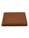 Chloe Brown & Tan Calfskin Leather Gold Tone Hardware Snap Closure Wallets Brown & Tan