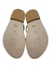 K Jacques Shoe Size 38 Beige & Tan Leather Suede Strappy Flats Sandals Beige & Tan / 38
