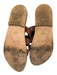 K Jacques Shoe Size 39 Brown Leather fisherman Slide Sandals Brown / 39