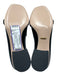 Gucci Shoe Size 39 Black Leather GG Logo Fringe Block heel Pumps Black / 39