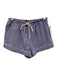 J. Crew Size XS Blue & White Cotton Gingham Drawstring Waist Shorts Blue & White / XS