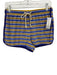J. Crew Size XS Blue, Yellow, White Cotton Blend Terry Cloth Stripe Shorts Blue, Yellow, White / XS