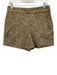 J. Crew Size 6 Tan & black Cotton Leopard High Rise Shorts Tan & black / 6