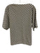 Tory Burch Size S striped Cotton Short Sleeve Patch Pocket Oversize Top striped / S
