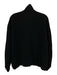 Aritzia Size M Black Polyester Cupro Lining Bomber Front Zip Jacket Black / M