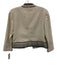 Ann Taylor Size 6 Cream & Black Cotton & Linen Embroidered Geometric Jacket Cream & Black / 6