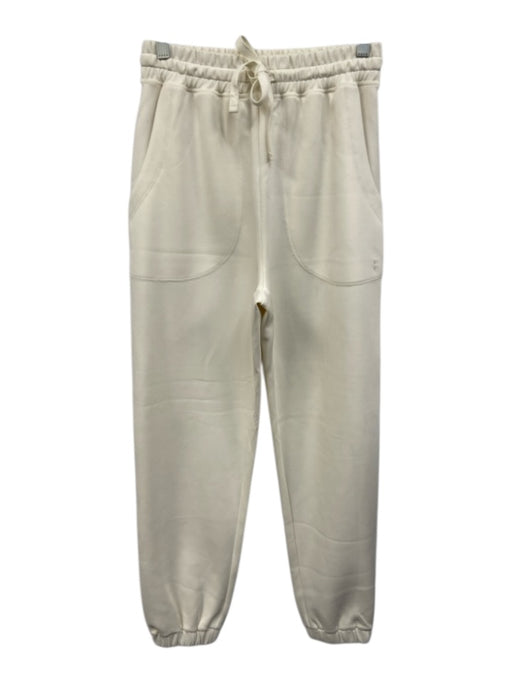 Sweaty Betty Size XS Cream Polyester Blend Elastic Waist Drawstring Jogger Pants Cream / XS