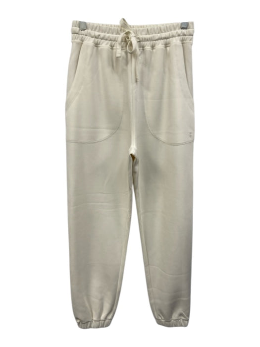 Sweaty Betty Size XS Cream Polyester Blend Elastic Waist Drawstring Jogger Pants Cream / XS
