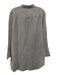 J. Crew Size S Cream Linen & Cotton Button Down Long Sleeve Shift Dress Cream / S