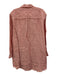 Frank & Eileen Size XS Red & White Linen Patch Pocket Stripe Button Down Dress Red & White / XS