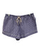 J. Crew Size S Blue & White Cotton Gingham Drawstring Waist Shorts Blue & White / S
