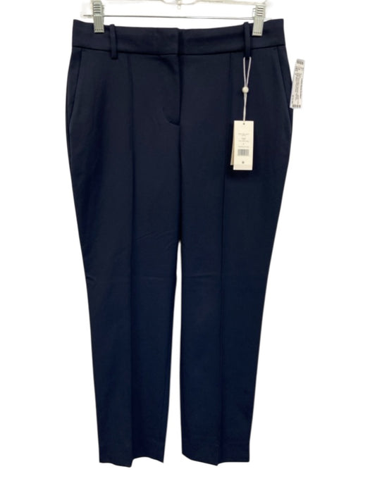 Tory Sport Size 4 Navy Blue Polyester Pintuck Front Zip & Hook Closure Pants Navy Blue / 4