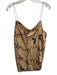 Cami NYC Size M Gold, Blue, Multi Silk Blend Butterflies Cowl neck Top Gold, Blue, Multi / M
