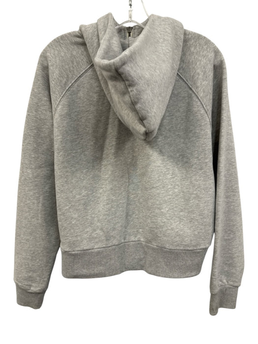 Vuori Size Est. S/M Gray Polyester Blend Fleece Heathered Quarter Zip Sweater Gray / Est. S/M