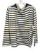 J. Crew Size S Navy Blue & White Cotton Stripe Boatneck Long Sleeve Sweater Navy Blue & White / S