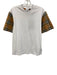 Burberry Size XS White Cotton Nova Check Round Neck short sleeve Top White / XS
