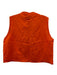 Hunter Bell Size 6/M Orange Linen Blend Sleeveless Pleat Wide Leg Pant Set Orange / 6/M