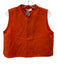 Hunter Bell Size 6/M Orange Linen Blend Sleeveless Pleat Wide Leg Pant Set Orange / 6/M