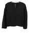 Zero + Maria Cornejo Size 6 Black Polyester Long Sleeve Zipper Jacket Black / 6