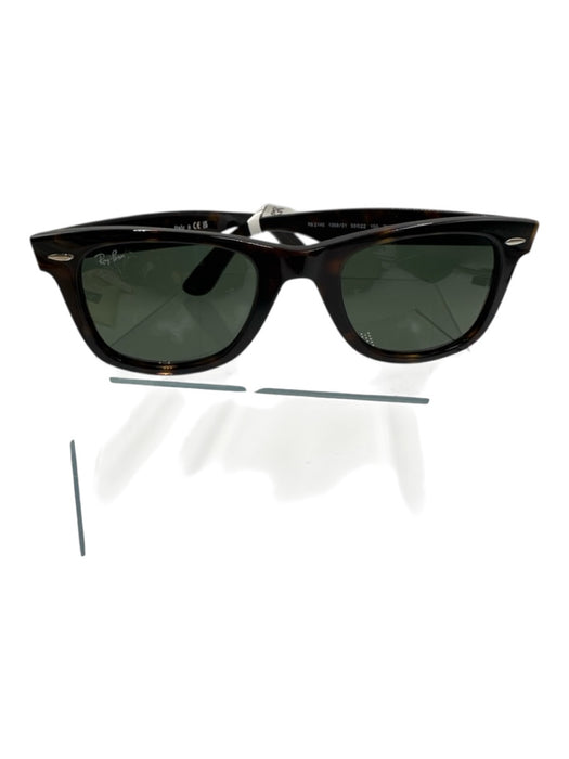 RayBan Dark Brown Acetate Tortoiseshell Wayfarer Sunglasses Dark Brown