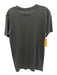 Anine Bing Size S Charcoal Gray Cotton Short Sleeve T Shirt Top Charcoal Gray / S