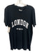 Anine Bing Size S Charcoal Gray Cotton Short Sleeve T Shirt Top Charcoal Gray / S