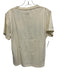 Ba&sh Size M / 2 Cream & Black Cotton Short Sleeve Logo T Shirt Top Cream & Black / M / 2