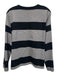Madewell Size S Black & White Cotton Horizontal Stripes Long Sleeve Top Black & White / S