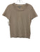 J Crew Size M Tan Beige Cashmere Ribbed Neck Round Neck Short Sleeve Knit Top Tan Beige / M