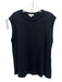 Agolde Size S Black Cotton Round Neck Sleeveless Tank Top Black / S