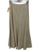 Tuckernuck Size 4 Light Beige Cotton Paneled Stitching Detail Midi Skirt Light Beige / 4