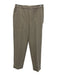 Brochu Walker Size XS Light Gray Polyester Blend Elastic Waist Cuffed Pants Light Gray / XS