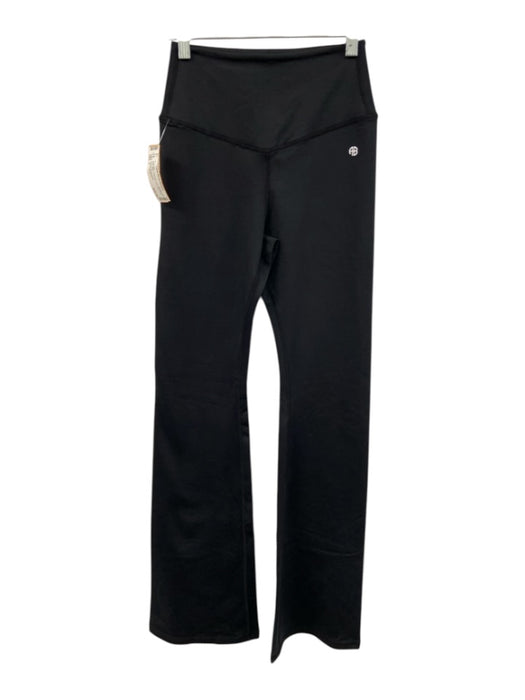 Anine Bing Sport Size S Black Polyester High Rise Flare Leggings Black / S