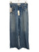 Rag & Bone Size 27 Light Wash Cotton Faux Denim High Rise Wide Leg Jeans Light Wash / 27