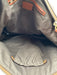 Chloe Brown Grained Leather Brass Hardware Rolled Handles Zip Top Bag Brown / L