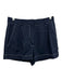 Aritzia Size 6 Navy & white Cotton Stitching Shorts Navy & white / 6
