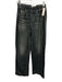 Rag & Bone Size XS Charcoal Gray & Black Cotton Wide Elastic Band Pants Charcoal Gray & Black / XS