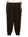 Varley Size XS Chocolate Brown Viscose Elastic Waist Pockets Jogger Pants Chocolate Brown / XS