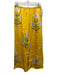J Crew Size S Yellow, White, Green Viscose Blend Elastic Waist Floral Pants Yellow, White, Green / S