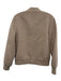 Quince Size M Taupe Gray Wool Front Zip Bomber Long Sleeve Vest Taupe Gray / M