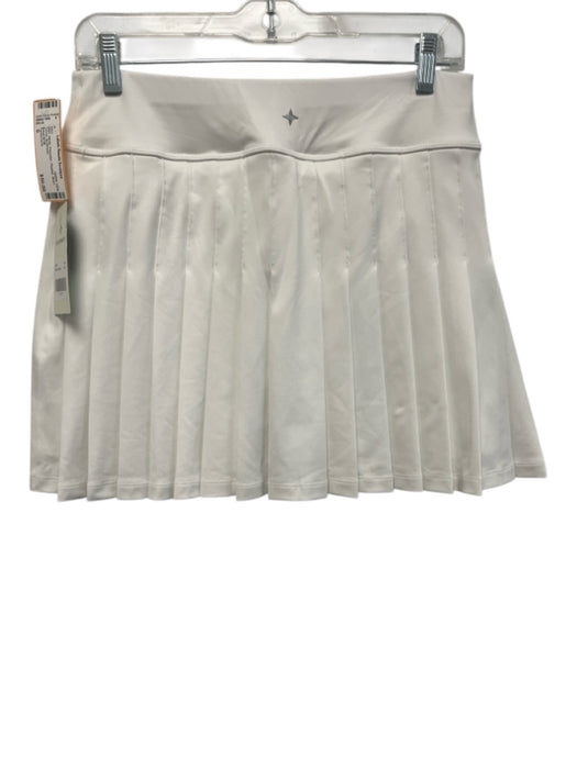 Tuckernuck Size S White Polyester Pleated Skort Tennis Skirt White / S