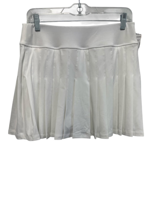 Tuckernuck Size S White Polyester Pleated Skort Tennis Skirt White / S