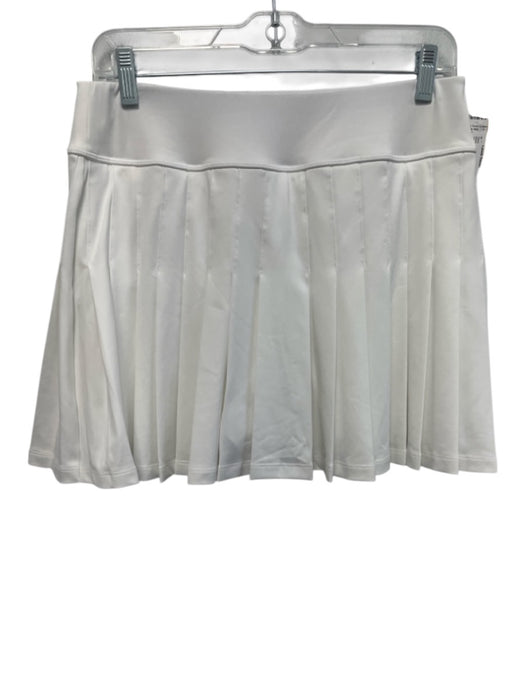 Tuckernuck Size S White Polyester Pleated Skort Tennis Skirt White / S