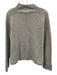 Lisa Todd Size S Gray & Black Cashmere Speckled Ribbed Collar Sweater Gray & Black / S