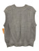 Brochu Walker Size M Light Gray Cotton Ribbed Sleeveless Pullover Vest Sweater Light Gray / M